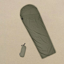 Load image into Gallery viewer, Outdoor Camping Sleeping Bag Liner Ultralight Mummy Sleeping Bag Backpack Liner Single Person Travel Sleeping Bag