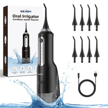 Load image into Gallery viewer, SEJOY Water Flosser for Teeth Irrigator Teeth Whitening Tool Portable Water Pick Personal Care Appliances Dental Teeth Cleaner