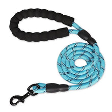 Load image into Gallery viewer, Reflective Dog Leash – Heavy Duty Traction Rope with Padded Handle for Strong Dogs