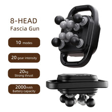 Load image into Gallery viewer, High-Power 16 Head Percussion Massage Gun - 48kg Deep Tissue Relief for Athletes & Fitness Enthusiasts Body Massager