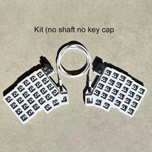 Load image into Gallery viewer, Split Keyboard Wired Ergonomics Keyboard Hot Swap Split-layout Keyboard Support QMK/VIAL Customized PC Gamer Accessories