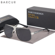Load image into Gallery viewer, BARCUR Polarized Sports Sunglasses for Men Fashionable Fishing Driving Hiking and Outdoor Eyewear UV400 Protection Gradient Lenses