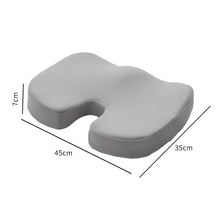 Load image into Gallery viewer, Ergonomic Memory Foam Office Cushion - Hemorrhoid & Chair Support for Long Sitting