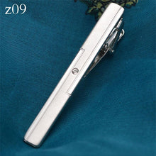 Load image into Gallery viewer, New Metal Silver Color Tie Clip For Men Wedding Necktie Tie Clasp Clip Tie Clips for Men Tie Bar Clip Regular Ties Necktie Wedding Business Tie Pin Clips Gentleman Ties Bar Elegant Men's Accessories