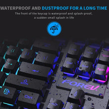 Load image into Gallery viewer, 104 key Backlit Mechanical Keyboard Wired Gaming Keyboard waterproof Luminous keyboard And Mouse Set for Gamer PC Laptop Office
