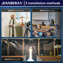Load image into Gallery viewer, NDI/SDI 4K PTZ Camera 10X 20X zoom Video Conference Live Streaming HDMI USB IP POE 1080P for Church NetMeeting Broadcast Youtube