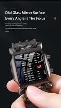 Load image into Gallery viewer, LED Watch Men Fashion Creative Crab Type Electronic Watch Luminous Binary Gift Business Style Cool Waterproof Multi Function