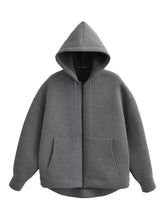Load image into Gallery viewer, Autumn Women’s Hooded Jacket – Long Sleeve Zipper Coat
