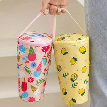 Load image into Gallery viewer, Portable Milk Tea Tote Bag Heat Preservation Bag Carrying Insulated Cup Cover Umbrella Bag Handbag Camping Drinkware Accessories