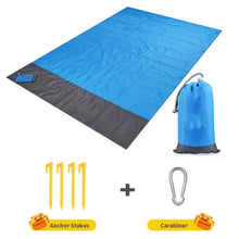 Load image into Gallery viewer, Waterproof Pocket Beach Mat β Lightweight Folding Outdoor Blanket for Camping & Picnics