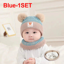 Load image into Gallery viewer, Cute Winter Kids Hats for Girls & Boys Soft Wool Fleece Ear Protection
