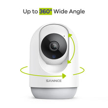 Load image into Gallery viewer, SANNCE 1080P IP Camera Smart Surveillance Camera Automatic Tracking Smart Home Security Indoor WiFi Wireless Baby Monitor
