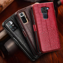 Load image into Gallery viewer, Flip Wallet Leather Case for Xiaomi Redmi Note 10 Pro Max 11 9 8 7 6 5 Redmi 9 9A 9C 9T 10C 8 8T 8A 7A 6A 5A 5 Plus Case Cover PU Leather Case with Holder Card Slots & Wallet Case