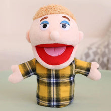 Load image into Gallery viewer, 28-33cm Kids Plush Finger & Hand Puppet Popular Activity Boy Girl Role Play Bedtime Story Props Family Role Playing Toys Doll