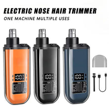 Load image into Gallery viewer, Electric Nose Hair Trimmer Clipper Rechargeable Multi-kinetic Shaving Unisex Automatic Washable Personal Care Appliances