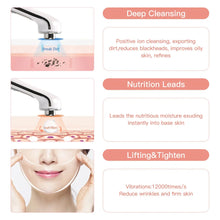 Load image into Gallery viewer, Ultrasonic Ion Facial Massager - Photon Rejuvenation & EMS Microcurrent, Portable Vibration Skin Care Device for Home Use