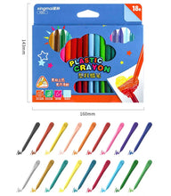 Load image into Gallery viewer, 12/18 Colors Triangular Crayons Safe Non-toxic Triangular Colouring Pencil For Students Kids Children Stationery Drawing Toys