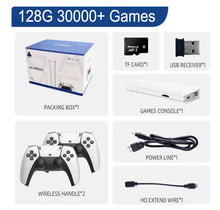 Load image into Gallery viewer, M15 Game Stick Mini TV Handheld Game Console Wireless Gamepads Video Game 128G 30000+ Retro Game HD Output Two-player for PS1 Et