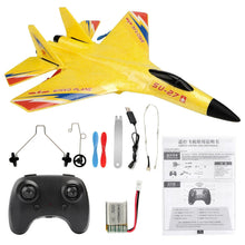 Load image into Gallery viewer, RC Plane SU-27 Aircraft Remote Control Helicopter 2.4G Airplane EPP Foam RC Vertical Plane Children Toys Gifts