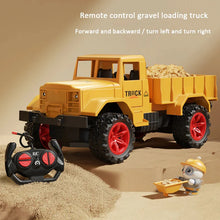 Load image into Gallery viewer, Alloy Remote Control Excavator Toy Car with Lights Sound Effect Electric Excavator Automobile Engineering Vehicle Children Gifts