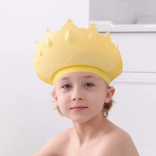 Load image into Gallery viewer, Adjustable Kids Shampoo Cap – Baby Bath Visor with Ear Protection