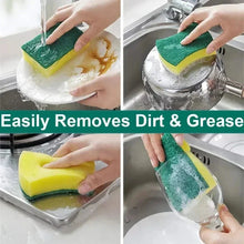 Load image into Gallery viewer, Double-Sided Magic Cleaning Sponge – Rust & Stain Remover for Kitchen