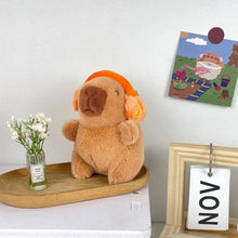 Load image into Gallery viewer, Cute Capybara Plush Toy Hoodie – Small Winged Stuffed Doll for Kids