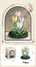 Load image into Gallery viewer, Eternal Flower Bouquet Bonsai Potted Plant Micro Building Blocks Model Home Decoration Puzzle Toys Kids Birthday Christmas Gifts