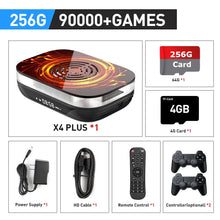Load image into Gallery viewer, KINHANK Amlogic S905X4 Retro Video Game Console Super Console X4 Plus 90000 Game for 60+ Emulators Arcade/MAME/NAOMI 4K HD TVBox