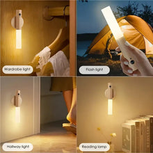 Load image into Gallery viewer, Smart Motion Sensor Night Light β Rechargeable LED Wall Lamp