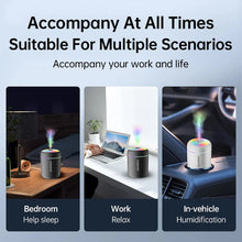 Load image into Gallery viewer, 180ML Mini USB Air Humidifier – Aroma Diffuser & Mist Maker