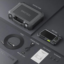 Load image into Gallery viewer, TESLONG NTS500 Industrial Endoscope Pipe Inspection Camera Car Borescope 5.0 Color Screen HD 1080p Endoscopio