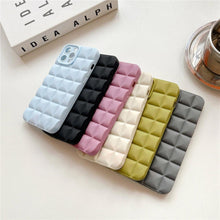 Load image into Gallery viewer, Unique Phone Case For iPhone 14 Pro 13 12 11 Pro Fashion 3D Soft Silicon Shockproof For iPhone 14 Case Bubble Case Cute Full Body Shape Soft Silicone Slim Cushioned Beautiful Elegant Case For Women