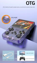Load image into Gallery viewer, Open Source R36S Retro Handheld Video Game Console Linux System 3.5 Inch IPS Screen Portable Pocket Video Player R36S 64GB Games