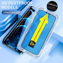 Load image into Gallery viewer, 9D Tempered Glass On The For iphone 13 12 Mini 11 14 Pro Max Screen Protector Protective Glass For iphone X XR XS MAX Glass Film Tempered Glass Protective Film HD Clear 9H Hardness Screen Protector