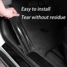 Load image into Gallery viewer, 1–10M Nano Carbon Fiber Car 3D Tape Sticker – Door Edge, Mirror Protector Strip, Waterproof DIY Adhesive Protective Film