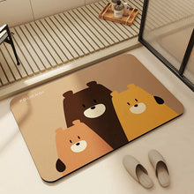 Load image into Gallery viewer, Diatomaceous Earth Bath Mat – Quick-Dry Non-Slip Absorbent Rug