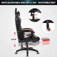 Load image into Gallery viewer, 135 Degrees Gaming Chair RGB Light Office Chair Bluetooth Speaker Gamer Computer Chair Ergonomic Swivel 2 Point Massage Recliner