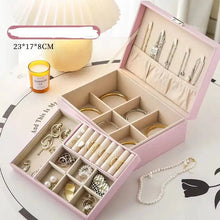 Load image into Gallery viewer, Jewelry Storage Box – Necklace & Earrings Organizer for Gifts