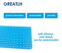 Load image into Gallery viewer, Single Layer Silicone Sterilization Tray Box Case Tools Disinfection Box Autoclavable Box Eye Instrument Dental Disinfection