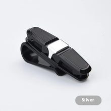 Load image into Gallery viewer, 80-degree Rotating Multi-functional Car Eyeglass Storage Clip Bidirectional Automobile Eyeglass Clip Holder for Easy Access