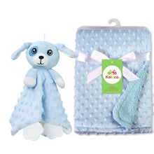 Load image into Gallery viewer, Personalized Newborn Baby Blanket with Name & Custom Stroller Gift Set