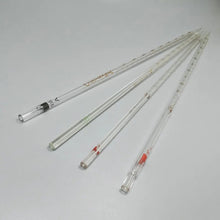 Load image into Gallery viewer, 5Pcs/Lot 0.1ml To 50ml Glass Graduated Pipette With Color Mark, All Size Available Glass Dropper Pipet Tube Transfer Pipette