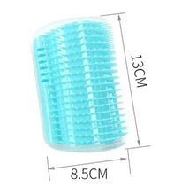 Load image into Gallery viewer, Cat Corner Brush Comb Massager with Catnip – Self-Grooming Wall Arch Scratcher & Hair Removal Tool for Cats