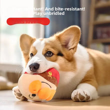 Load image into Gallery viewer, New Dog Toys Interactive Puzzle Electric Plush Jumping Ball USB Rechargeable Clown Cartoon Dog Training Toy Piggy Pet Product