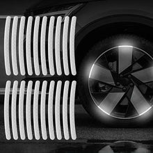 Load image into Gallery viewer, Car Wheel Hub Reflective Stripes - Safety Tire Warning Stickers for Night Driving
