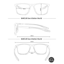 Load image into Gallery viewer, BARCUR Lightweight Sports Reading Glasses for Men & Women β Ultra-Light PC Frame Durable Presbyopia Eyewear with HD Transparent Acrylic Lenses β Comfortable Rectangle Readers for Casual Daily Wear and Outdoor Use