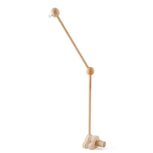 Load image into Gallery viewer, Crib Mobile Rattle Wooden Baby Bell with Felt Cartoon Bear Toys