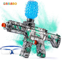 Load image into Gallery viewer, M416 Electric Ball Blaster Toy Gun – High-Speed Rechargeable Toy with Metallic Finish, Perfect Holiday Gift (Bullets Excluded)
