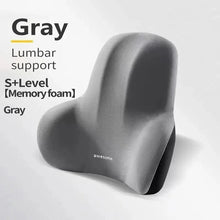 Load image into Gallery viewer, Memory Foam Lumbar Back Cushion for Car, Office & Gaming Chairs